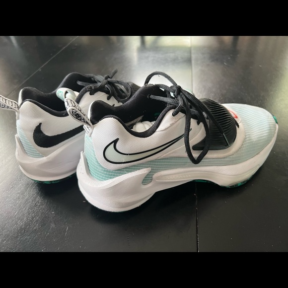 Nike Zoom Freak 3 - white/black/clear emerald - Men’s Basketball Shoe - Picture 4 of 9